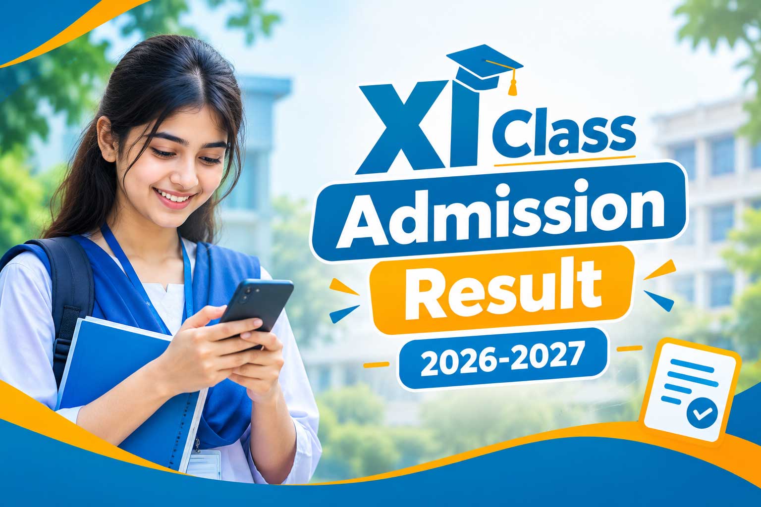 Xi-Class-Admission-Result